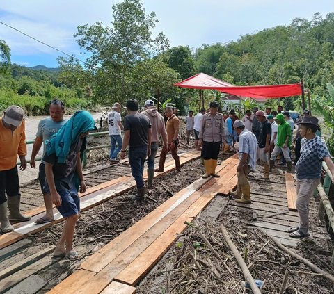 Akses Jalan Nasional Jambi ke Kerinci Putus Akibat Banjir Bandang