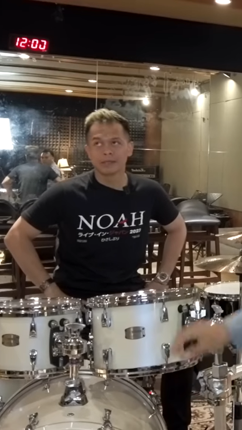 Cerita Rio Alief saat Audisi jadi Additional Band Noah, Tampil di Hadapan 10 Drummer<br>