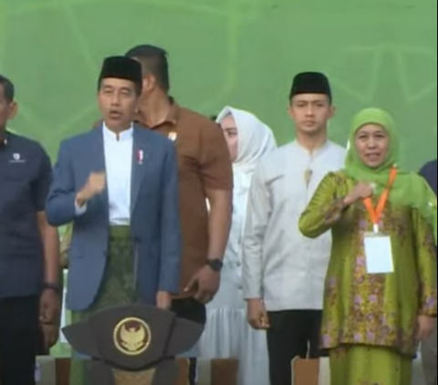 Jokowi Pamer Gelontorkan Bansos Rp443 T: Kalau Ibu-ibu Muslimat NU Sudah Sejahtera