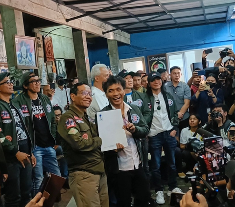 Deklarasi Dukung Ganjar-Mahfud, Slank Buatkan Lagu ‘Salam Metal’