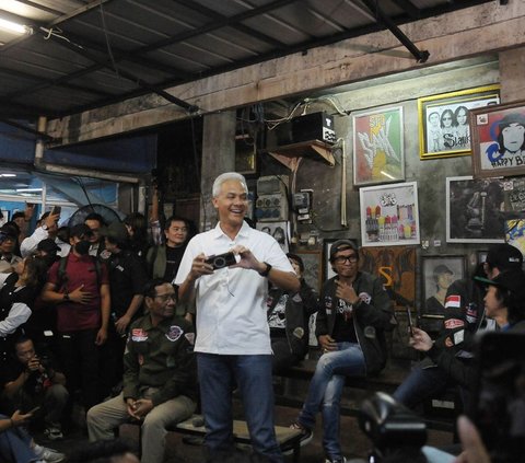 FOTO: Momen Slank Resmi Dukung Ganjar-Mahfud di Pilpres 2024, Abdee Blak-blakan Mundur sebagai Komisaris Telkom