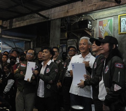 FOTO: Momen Slank Resmi Dukung Ganjar-Mahfud di Pilpres 2024, Abdee Blak-blakan Mundur sebagai Komisaris Telkom