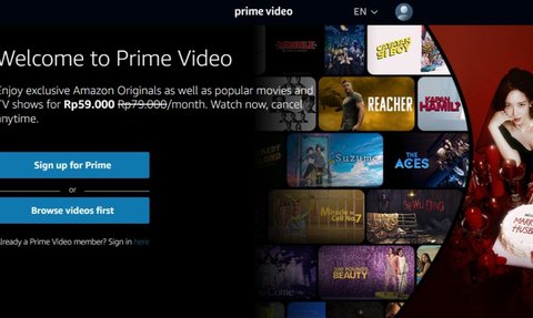 Berlangganan Amazon Prime Video dengan Cepat dan Mudah, Berikut Harganya