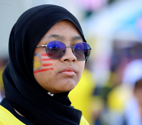 FOTO: Tangis Malaysia Tersingkir dari Piala Asia 2023 usai Dibobol Bahrain di Menit-Menit Terakhir