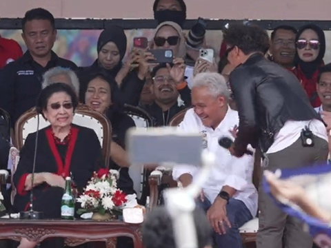 Penampilan Megawati Asyik Joget 'Orkes Sakit Hati' Bareng Kaka Slank di Bandung, Awalnya Nolak Tapi Dikompori Arsjad Rasjid