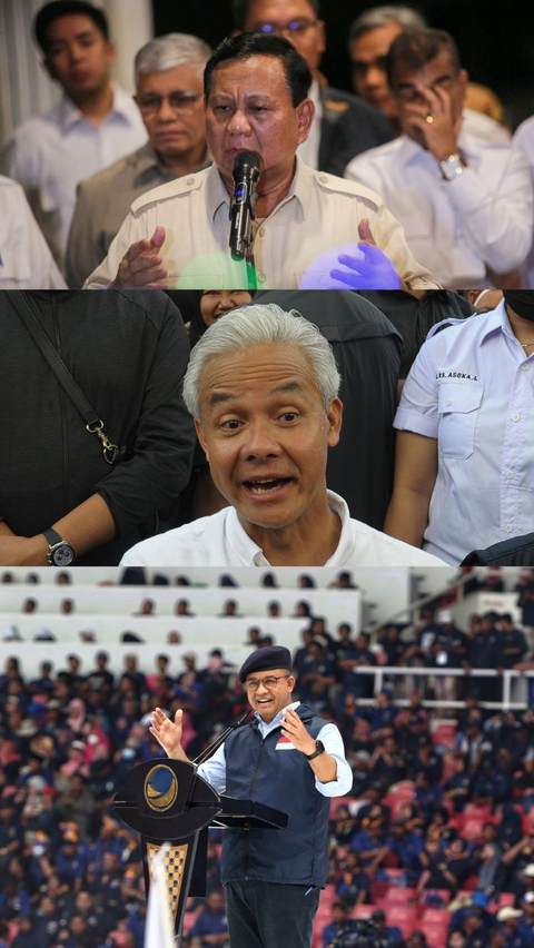 <br>Charta Politika Terbaru: Prabowo-Gibran 42,2%, Ganjar-Mahfud 28% dan AMIN 26,7%