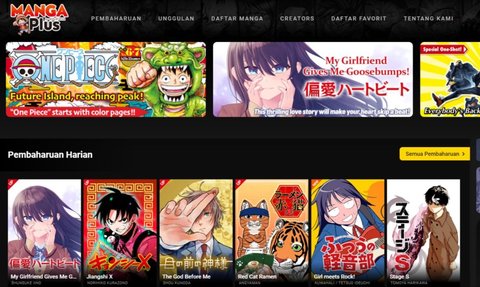 8 Rekomendasi Website Baca Manga Legal dan Aman Sub Indo