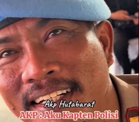 Seram & Berkumis, AKP Hutabarat Kaget Ketahuan Sedang Melamun Oleh Komandan 'Sedang Berpikir Apa,kita Sedih Lihatnya'