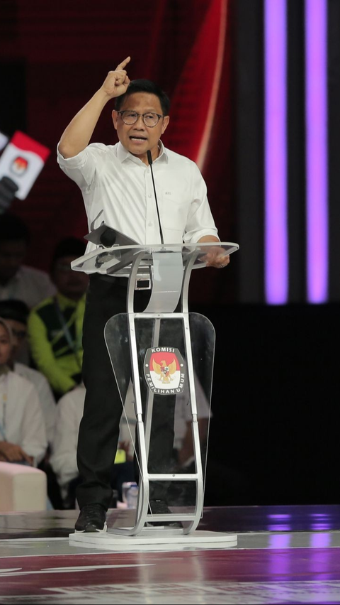 Membaca Ekspresi Cak Imin saat Debat Pilpres 2024: Mampu Kelola Emosi dengan Baik