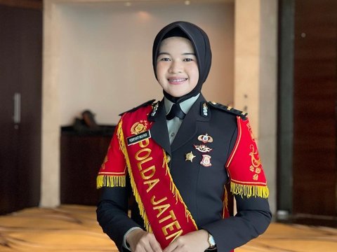 Portrait of Ipda Febryanti Mulyadi, the Youngest Police Woman at the Age of 23
