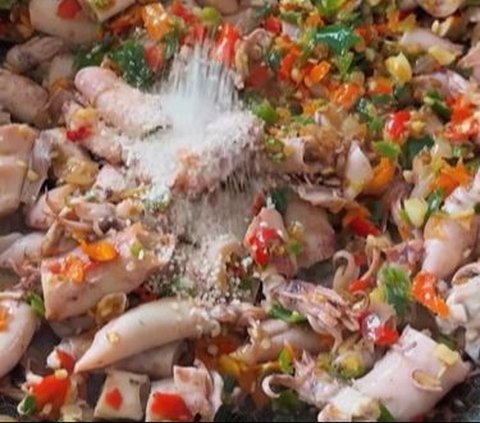 Recipe for Spicy Chilli Squid ala Chef Martin Praja