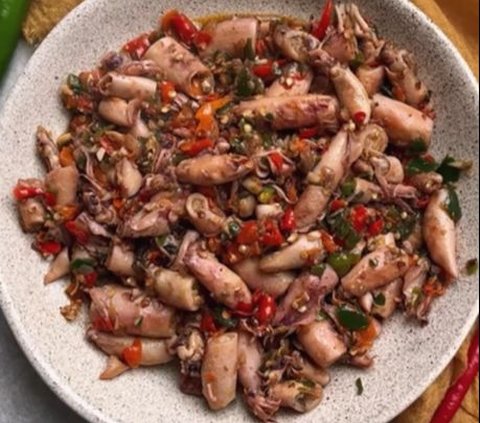 Recipe for Spicy Chilli Squid ala Chef Martin Praja