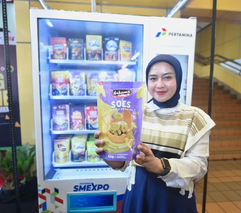 Operating 24 Hours! UMKM Snack Vending Machine Present at Gondangdia Station