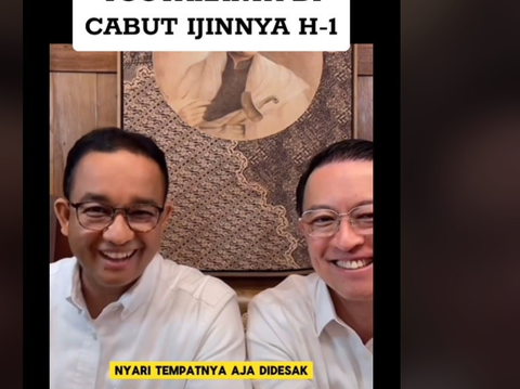 Location Discussion Permit Revoked, Anies in Yogyakarta: 