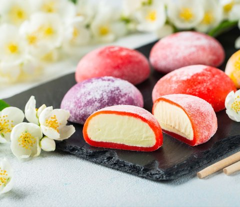 Banana Mochi, Sweet and Chewy Snack with Simple Ingredients