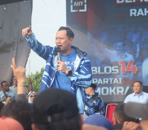 Kampanye Demokrat di Lamongan dan Gresik, AHY Nostalgia Kebijakan Era Presiden SBY