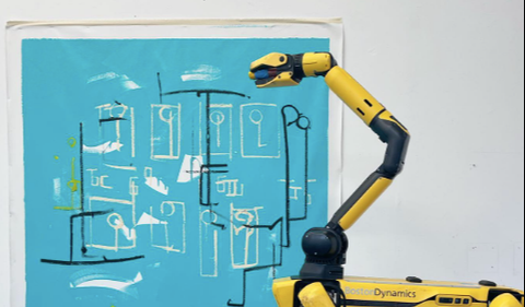 Untuk menavigasikannya robot mengandalkan kubus kecil kode QR. Ketika mereka perlu istirahat dan memulihkan tenaga, mereka kembali ke stasiun doknya.