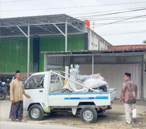 Viral Momen Pernikahan di Grobogan dengan Mahar Mewah, Ada Vespa, Mobil hingga Sapi