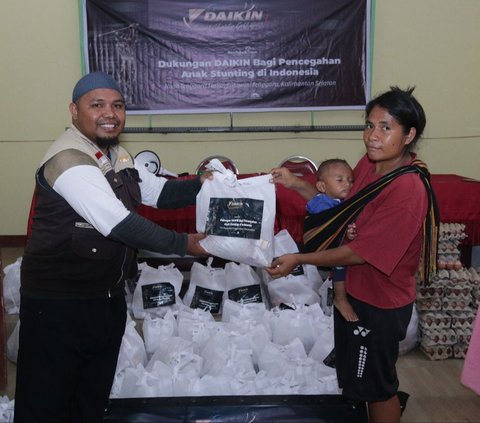 DAIKIN Salurkan Donasi Cegah Stunting di Indonesia, Ini Rinciannya