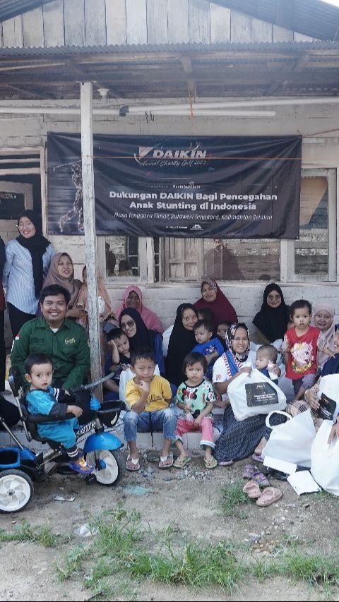 Cegah Stunting di Indonesia, DAIKIN Salurkan Donasi untuk Keluarga Pra Sejahtera