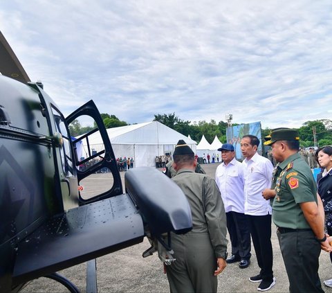 FOTO: Didampingi Prabowo, Ini Momen Jokowi Blak-blakan Presiden Boleh Kampanye dan Memihak di Pilpres