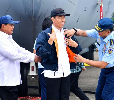 FOTO: Didampingi Prabowo, Ini Momen Jokowi Blak-blakan Presiden Boleh Kampanye dan Memihak di Pilpres