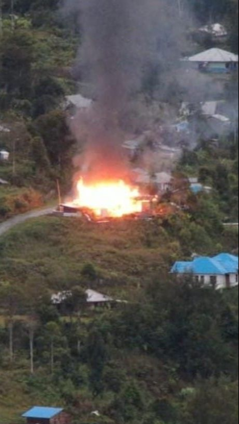 Kondisi Terkini Sugapa Papua Usai Pembakaran Rumah Warga dan Penyerangan Pos TNI-Polri oleh KKB