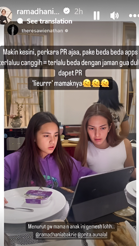 Nia Ramadhani Confides About Watching Her Child Do Homework: 'Starting to Get Annoyed Talking to Me'