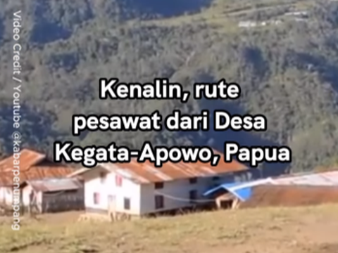 Only 73 Seconds, This Flight Route in Papua is the Second Shortest in the World