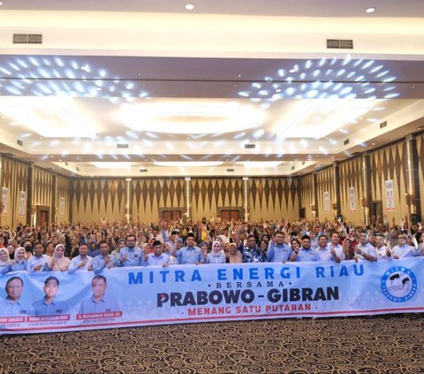 1.400 Pemilik Pangkalan LPG di Riau Ramai-Ramai Dukung Prabowo-Gibran