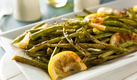 2. Grilled Green Beans