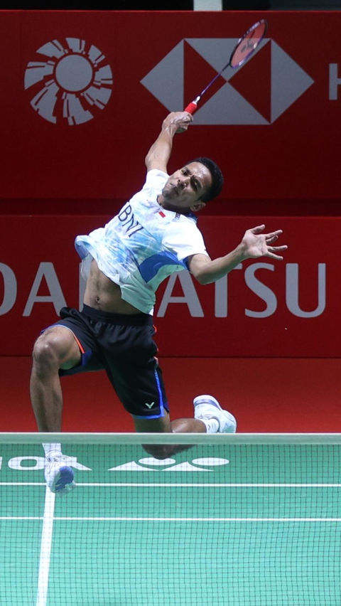 Dari hasil laga ini, Chico menyusul Jonatan Christie yang langkahnya terhenti. Saat ini Indonesia hanya tersisa Anthony Sinisuka Ginting di kategori tunggal putra.<br>(Foto Bola.com / M Iqbal Ichsan)<br>