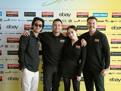 Raffi Ahmad Minta Valentino Rossi Nyoba Mandalika Sirkuit, Sang Pembalap 'Oke Aku Akan Datang'