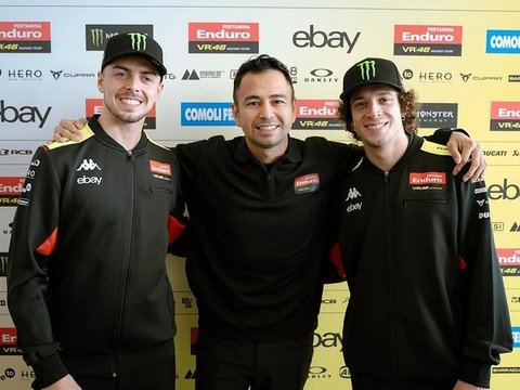 Raffi Ahmad Minta Valentino Rossi Nyoba Mandalika Sirkuit, Sang Pembalap 'Oke Aku Akan Datang'