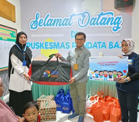 Dukung Penghapusan Stunting, BRI Beri Antropometri Kit dan Makanan Tambahan Selama 3 Bulan