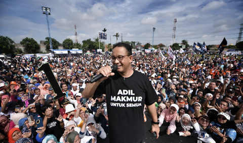 Anies mengapresiasi kehadiran puluhan ribu warga Palembang di kampanye akbar kali ini. <br>