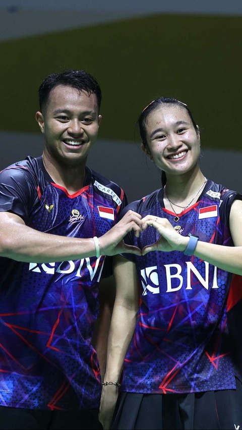 FOTO: Senyum Manis Rehan/Lisa Melaju ke Perempat Final Indonesia Masters 2024