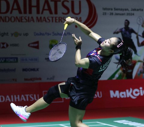 FOTO: Senyum Manis Rehan/Lisa Melaju ke Perempat Final Indonesia Masters 2024