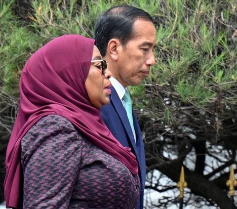 4 Poin Hasil Pertemuan Jokowi dan Presiden Tanzania di Istana Bogor