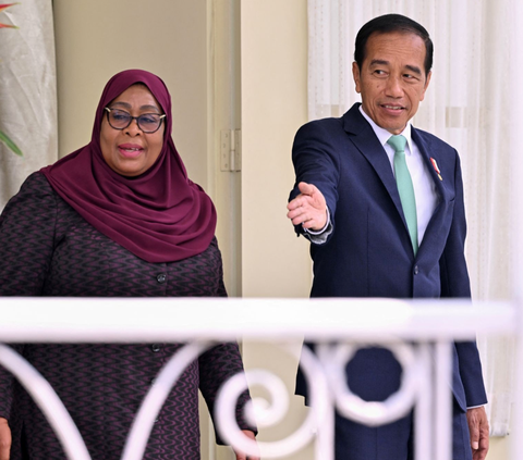 4 Poin Hasil Pertemuan Jokowi dan Presiden Tanzania di Istana Bogor