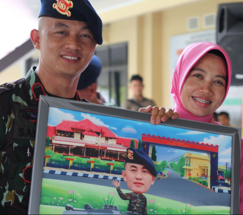 Gagah dan Ganteng, Potret AKP Sandi Bareng Sang Istri Berpangkat Perwira Banjir Pujian dari Netizen