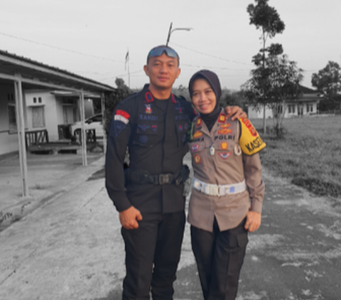 Gagah dan Ganteng, Potret AKP Sandi Bareng Sang Istri Berpangkat Perwira Banjir Pujian dari Netizen