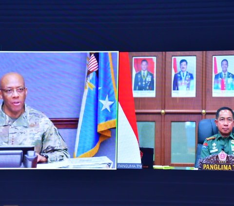 Panglima TNI Ditelepon Pimpinan Militer Amerika Serikat, Bahas Apa?