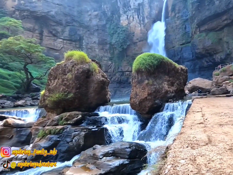 Kisah di Balik Indahnya Curug Cimarinjung di Sukabumi, Konon Ada Keraton Gaib