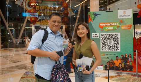 Keren! Persiapan Pembukaan Nusantara Fair 2024 di Kota Kasablanka Jakarta Dimeriahkan dengan Flashmob