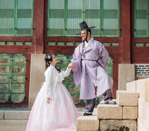 Potret Ersa Mayori Pancarkan Aura Bak Putri Kerajaan saat Pakai Hanbok, Netizen Sebut Kayak Anak Gadis