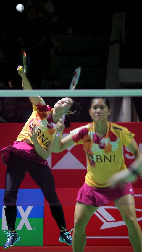 FOTO: Perjuangan Lanny/Ribka Tembus Semifinal Indonesia Masters 2024