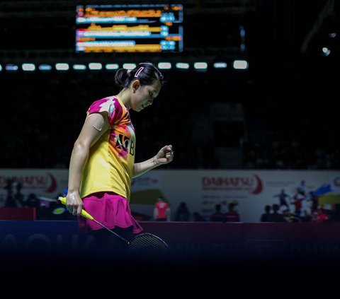 FOTO: Perjuangan Lanny/Ribka Tembus Semifinal Indonesia Masters 2024