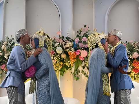 So Compact! Twin Siblings Marry on the Same Day, Their Partners are Twins Too