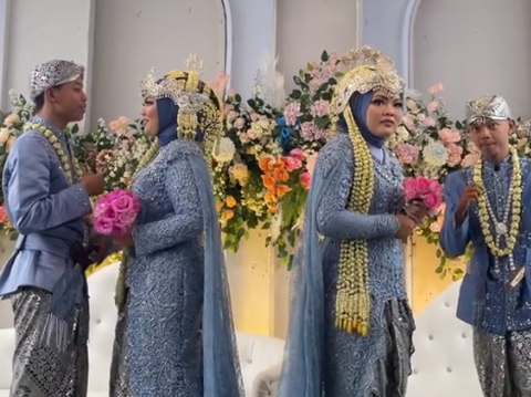 So Compact! Twin Siblings Marry on the Same Day, Their Partners are Twins Too